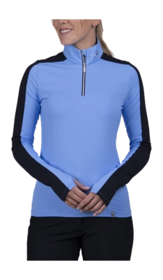 Pull de Ski KJUS Femme Race 2.0 Midlayer HZ Blue Opal/Deep Space