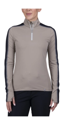 Pull de Ski KJUS Femme Race 2.0 Midlayer HZ Tiramisu/Midlayer HZ White/Deep Space