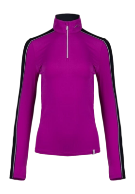 Skipullover KJUS Race 2.0 Midlayer HZ Damen Mulberry/Black