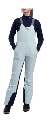 Skianzug KJUS Briar Bib Mädchen Mist/Atlanta Blue