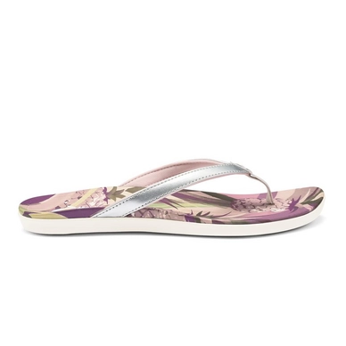 Slipper OluKai Women Ho'opio Hau Silver Pineapple
