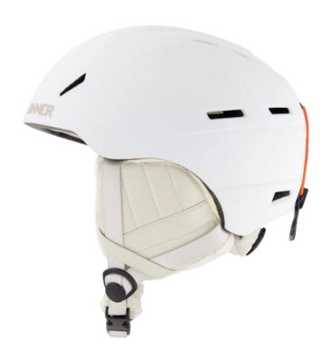 Skihelm Sinner Crest Kinder Matte White