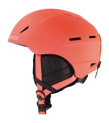 Skihelm Sinner Crest Matte Orange Neon