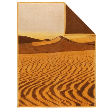 Jacquard Decke Ibena Solare Futura Wüste Terra