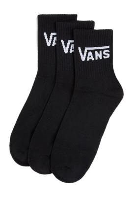 Socken Vans Classic Half Crew Herren Black(3er-Pack)