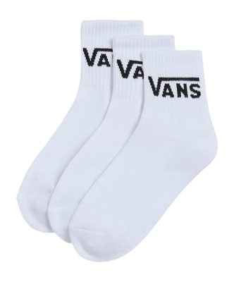 Sok Vans Kids Classic Half Crew White (3 pack)