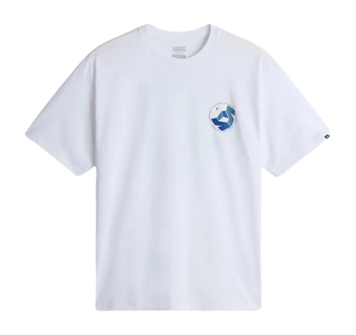 T-Shirt Vans Homme Cycle V Ss White