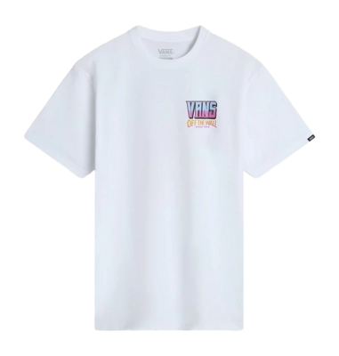T-Shirt Vans Homme Palm Cheers Classic Ss White