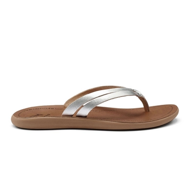 Slipper OluKai Women Kapehe Luana Silver Sahara