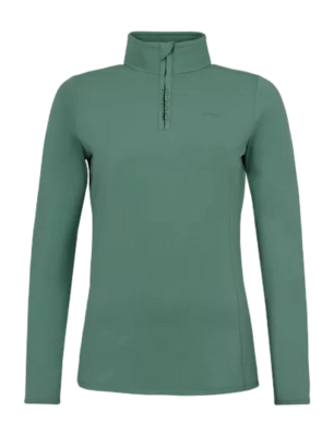 Ski Sweatshirt Protest Women Refabriz 1/4 Zip Evergreen