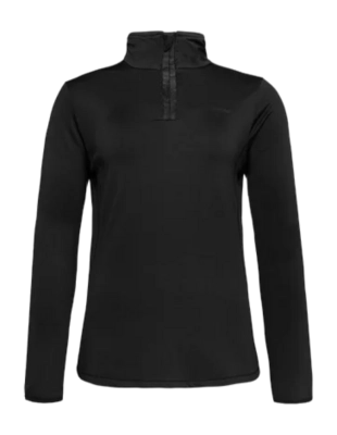 Pull de Ski Protest Femme Refabriz 1/4 Zip True Black