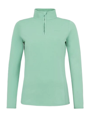 Pull de Ski Protest Femme Refabriz 1/4 Zip Green Baygreen