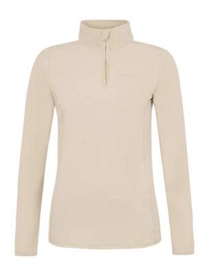Skipullover Protest Refabriz 1/4 Zip Damen Bamboo Beige