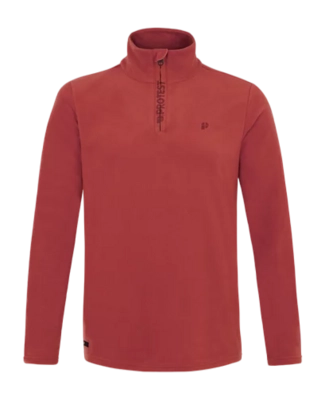 Skipullover Protest PERFECTO 1/4 Zip Top Herren Barn Red