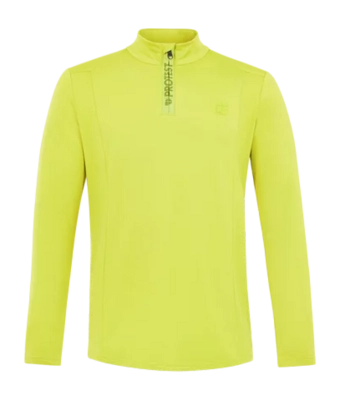 Skipullover Protest Rewill 1/4 Zip Active Herren Top Limone