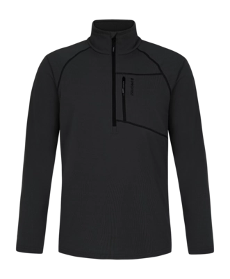 Pull de Ski Protest Homme Prtkody 1/4 Zip Active Deep Grey