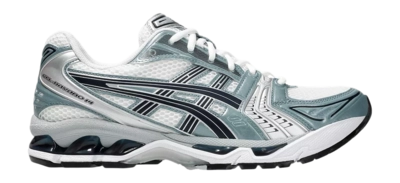 Asics Unisex GEL-KAYANO 14 White/Fjord Grey
