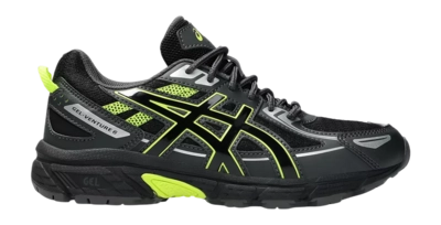 Asics Kids GEL-VENTURE 6 GS Black/Safety Yellow