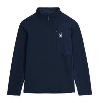 Skipully Spyder Men Bandit Half Zip True Navy