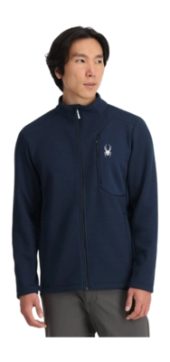 Fleece Jacket Spyder Men Bandit True Navy '24