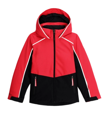 Skijacke Spyder Conquer Jacket Kinder Red Black