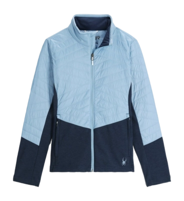 Veste Spyder Femme Glissade Blue Drift