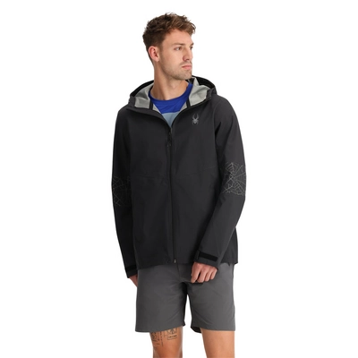 Jas Spyder Men Prosoma 3L Shell Black