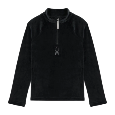 Pull de Ski Spyder Fille Shimmer Bug Half Zip Black