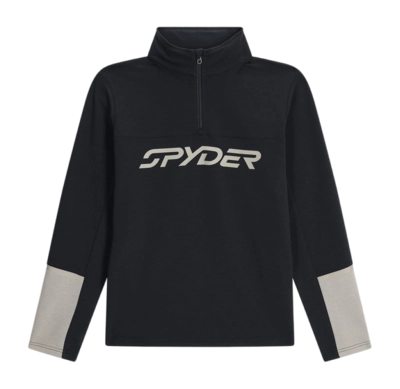 Skipully Spyder Men Speed Fleece Half Zip Black
