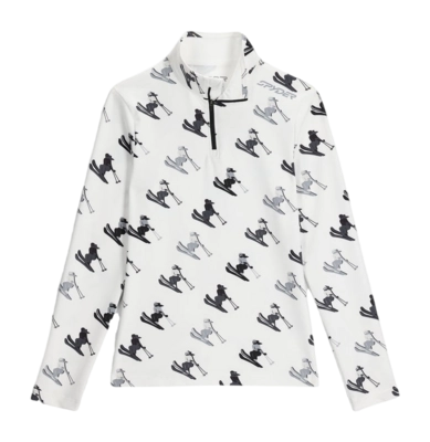 Skipullover Spyder Vivid Half Zip Damen White