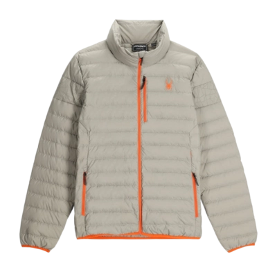 Jacke Spyder Zenith Down Herren Concrete Orange