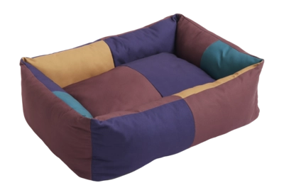 Dierenmand HAY Dogs Bed Burgundy Green