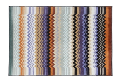Tappeto bagno Missoni Giacomo, Verde Multicolore 165