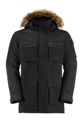 Jacket Jack Wolfskin Men Glacier Canyon Black