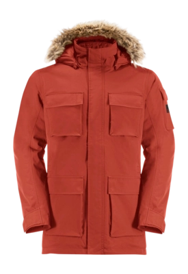 Jacket Jack Wolfskin Men Glacier Canyon Intense Rust