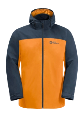 Jacke Jack Wolfskin Taubenberg 3 In 1 Herren Safflower