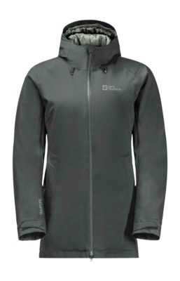Jacke Jack Wolfskin Stirnberg Insulated Jacket W Damen Grey