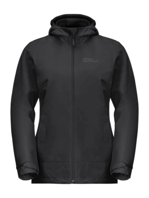 Jacke Jack Wolfskin Moonrise 3 in 1 Damen Black