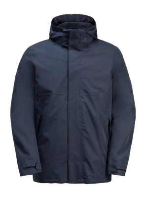 Jacket Jack Wolfskin Men Luntal 3 In 1 Night Blue