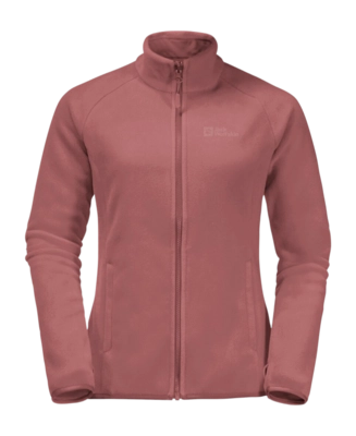 Sweatjacke Jack Wolfskin Moonrise Full Zip Damen Red Ochre