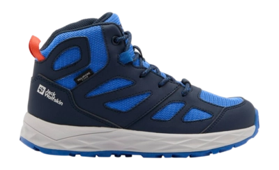 Chaussures de Randonnée Jack Wolfskin Enfant Woodland 2 Texapore Mid Night Blue
