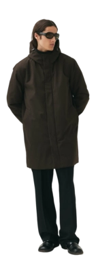 Veste Welter Shelter Hommes Terror Weather Polyrayon Wool Look Chestnut