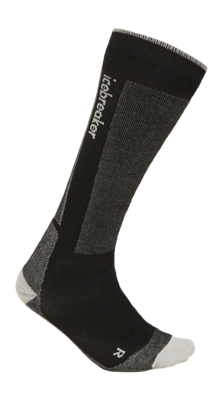 Skisocken Icebreaker Ski+ Light OTC Herren Black Ether Graphite