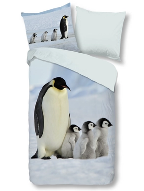 Dekbedovertrek Good Morning Pinguins Multi Katoen