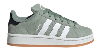 adidas Kids Campus 00s Silver Green / Ftwr White / Gum 2