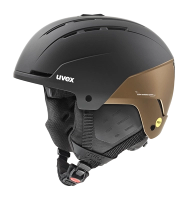 Ski Helmet Uvex Stance Mips Black Brown Matte