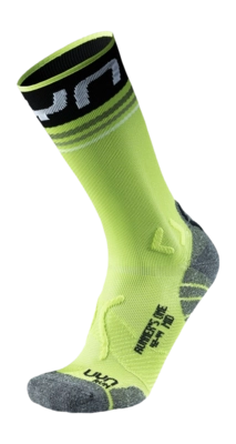 Chaussettes de Course UYN Homme Runner's One Mid Lime/Black