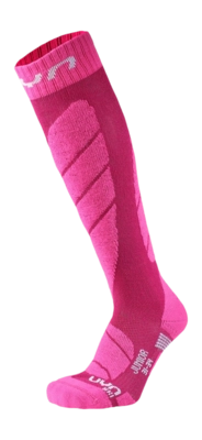 Chaussettes de Ski UYN Enfant Ski Socks Pink