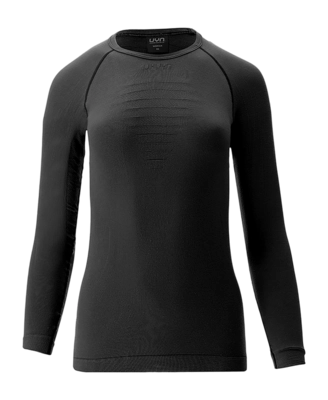 Unterhemd UYN Damen Energyon Biotech Uw Shirt Long Sleeve Black