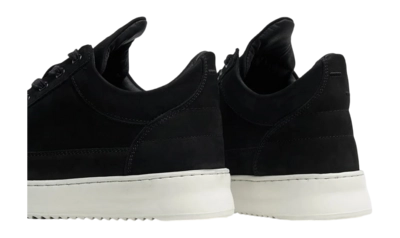 AW24 - Low Top Ripple Nubuck Black - 4 - Medium-_no-bg